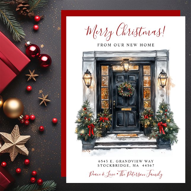 Anúncio Feliz Natal Novo Movimento da Porta da Frente (Criador carregado)