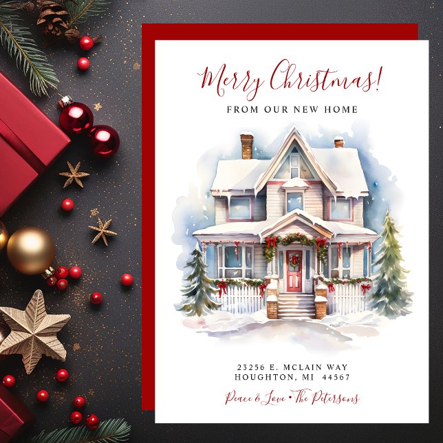 Anúncio Feliz Natal Novo Movimento Doméstico (Criador carregado)