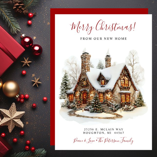 Anúncio Feliz Natal Novo Movimento Doméstico (Criador carregado)