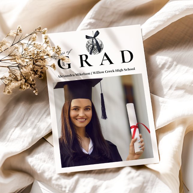 Anúncio Festa de formatura da esfera de Disco do Arco Pret (Criador carregado)