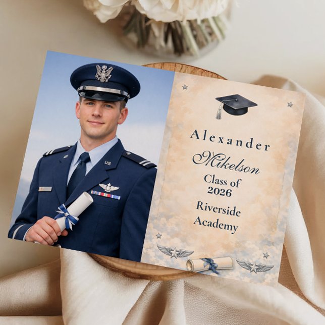 Anúncio Festa de Formatura da Força Aérea dos EUA (Criador carregado)