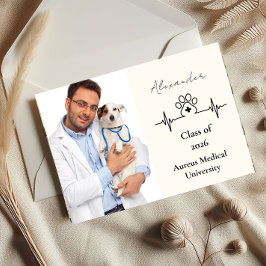 Anúncio Festa de Formatura de Medicina Veterinária Moderna