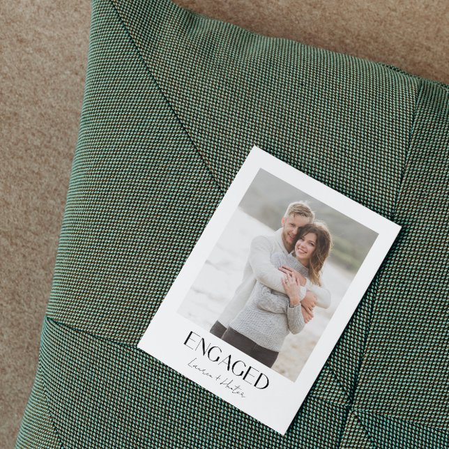 Anúncio Festa de noivado de Código QR do Script de Fotogra (Engaged & Excited! Join Us for the Party 🥂💍 [Personalize Here])