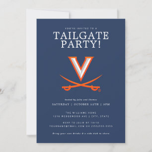 Anúncio Festa de Pré-Jogo dos Virginia Cavaliers