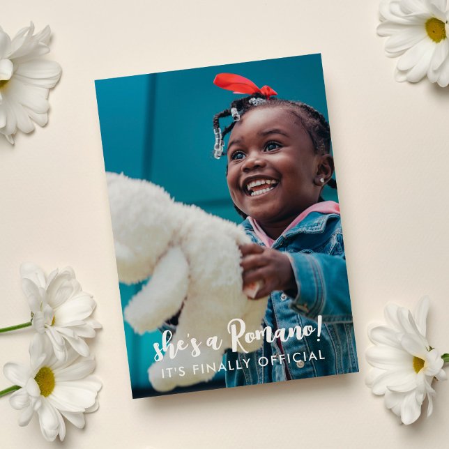 Anúncio Finalmente, Adoção de Fotografias do Sobrenome 2 (Criador carregado)