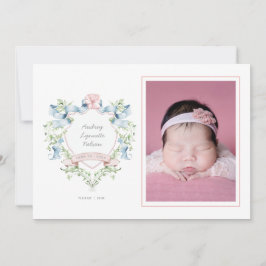 Anúncio Fita azul e rosa, Fita do Grande Milênio, Bebê