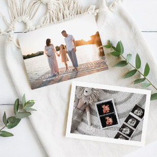 Anúncio Fizemos De Novo   Gravidez com Foto para Bebê segu