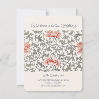 Anúncio  Floral Asiático estilo William Morris CC1289 Muda