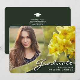 Anúncio Flores Amarelas da Elegant Script | Grad Foto Mode