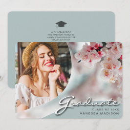 Anúncio Flores Brancas de Script Elegante | Formando de Fo