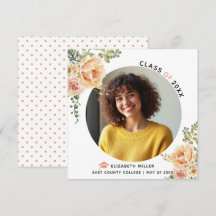 Flores de pêssego Classe de fotografia de graduaçã