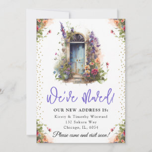 Anúncio Flores de Primavera em Aquarela Porta Nova Casa