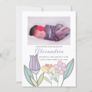 Anúncio Flores do Novo Pastel Personalizadas (verdes)