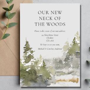 Anúncio Floresta Novo Pescoço das Florestas Mudança de End