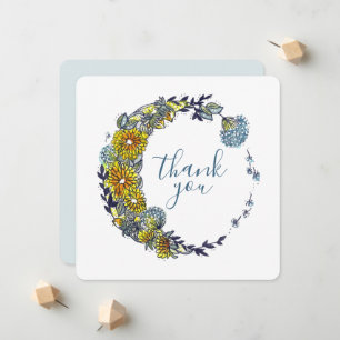 Anúncio Flower Wreath Muito Obrigado