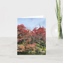 Folhagem de outono do Japão