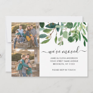 Anúncio Folhagem Elegante Movemos Nova Foto para Casa