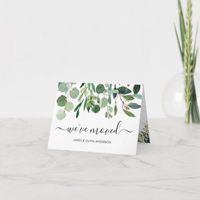 Anúncio Folhagem Minimalista, movemos nova Ann para casa (Frente)