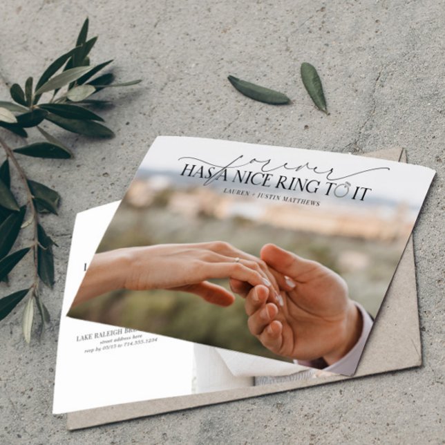 Anúncio Forever tem um belo Noivado de fotos Elegante 2 (Criador carregado)