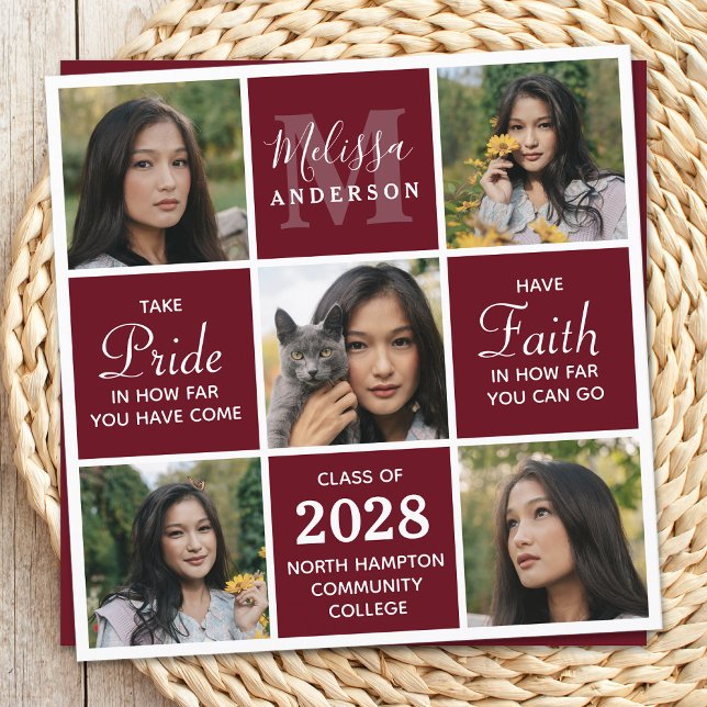 Anúncio Formando 5 - Colagem de Fotos Annou - Graduação da (Criador carregado)