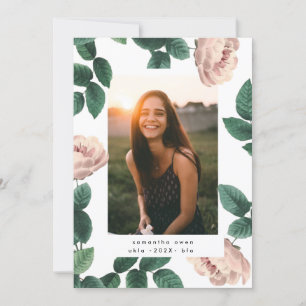 Anúncio Formando da Universidade de Fotografias de Rosa Ro