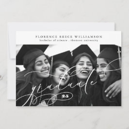 Anúncio Formando de Caligrafia 2 Formandos de Fotografia