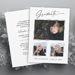 Anúncio Formando de Fotografia do Script 3 de Tinta Modern