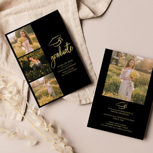 Anúncio Formando de Script de Colagem de Fotos para Gradua