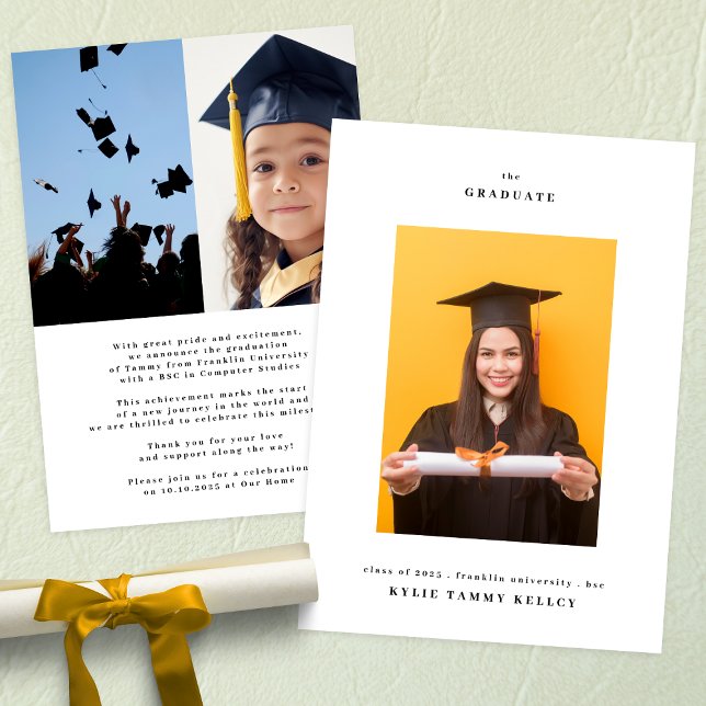 Anúncio Formando do University 3 Photo Typografia College (Criador carregado)