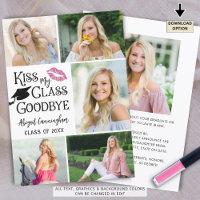 Formando engraçado BEIJA MINHA AULA, GOODBYE 6 Fot