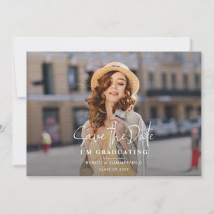 Anúncio Formando Foto Salvar a Festa de formatura Data