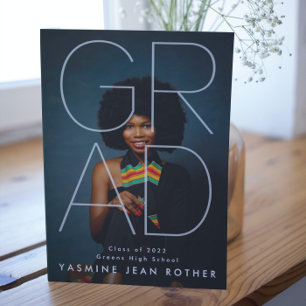 Anúncio Formando Moderno Personalizável Foto Contemporân