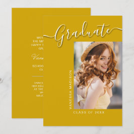 Anúncio Formando moderno | Script Elegante de Fotografia C