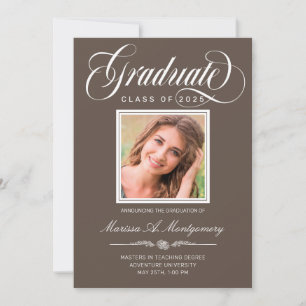 Anúncio Formandos de Fotografia Branca Personalizada