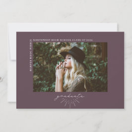 Anúncio Formatação Horizontal de Formas Púrpuras de Arte d