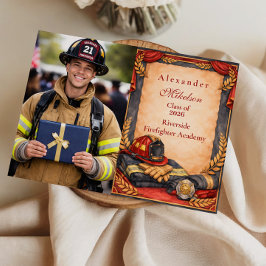 Anúncio Formatura da Academia de Bombeiros Foto