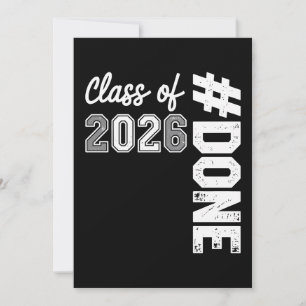 Anúncio Formatura da Turma de 2026 Graduação 26 Graduado O