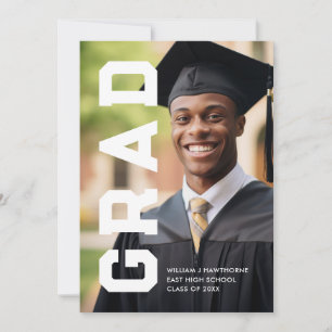 Anúncio Formatura de Atleta Esportivo Ousado Fotográfico