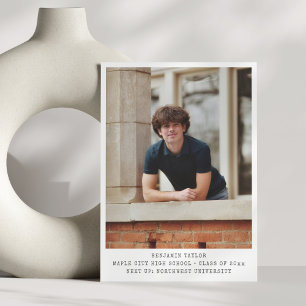 Anúncio Formatura Minimalista Moderna Turma de 2026