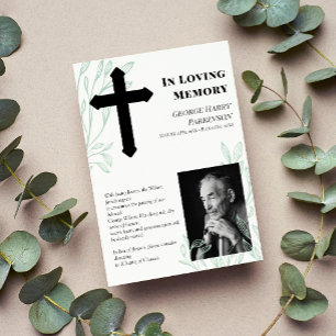 Anúncio Foto Cruzada E Verde Em Memória Adorável