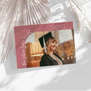 Anúncio Foto Curva Cor-de-Rosa Futuro Brilhante