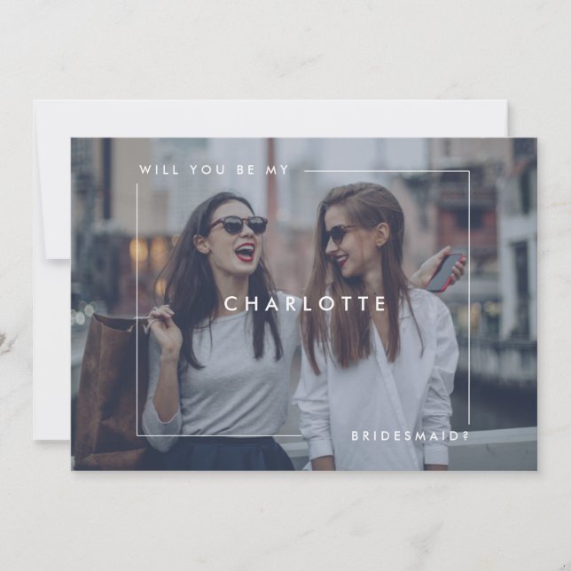 Anúncio Foto de Cheio de Proposta Mínima Moderna de Brides (Frente)