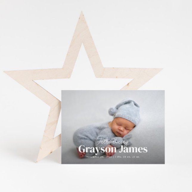 Anúncio Foto de Cheio Simplesmente Elegante com Nascimento (Criador carregado)