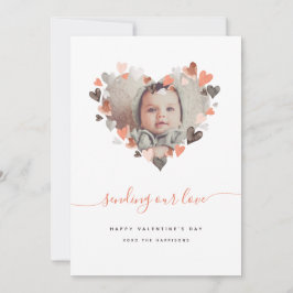 Anúncio Foto de coraçã neutra do dia de os namorados