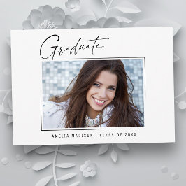 Anúncio Foto de Formando de Script de Tinta Mínima Moderna