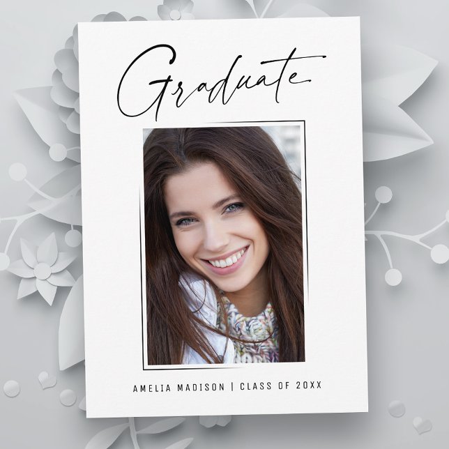 Anúncio Foto de Formando de Script de Tinta Mínima Moderna (Criador carregado)