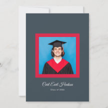 Foto de Formatura do Ensino Médio em Cinza Carvão,