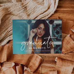 Anúncio Foto de formatura minimalista moderna