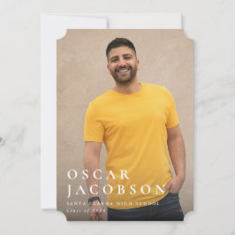 Anúncio Foto de gradação mínima da camada de tipografia