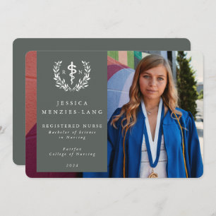 Anúncio Foto de Graduação da Enfermeira Asclepius, Registr